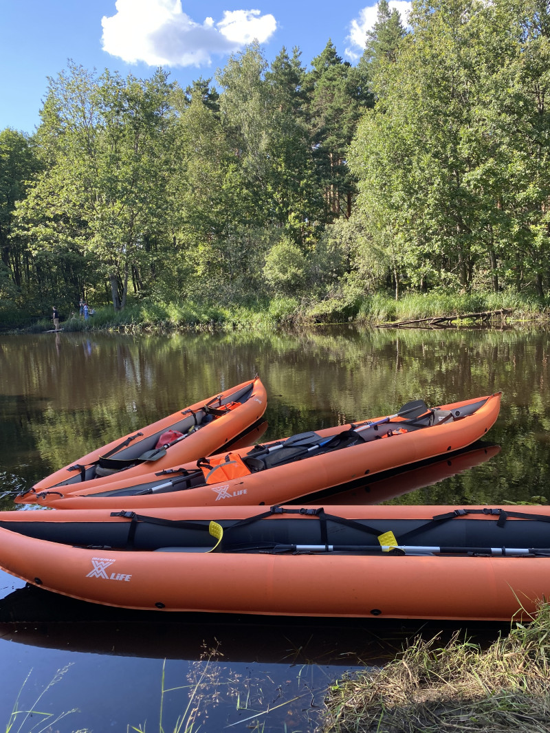 Однодневный сплав на байдарках, Москва, м. Строгино, 2025-09-13