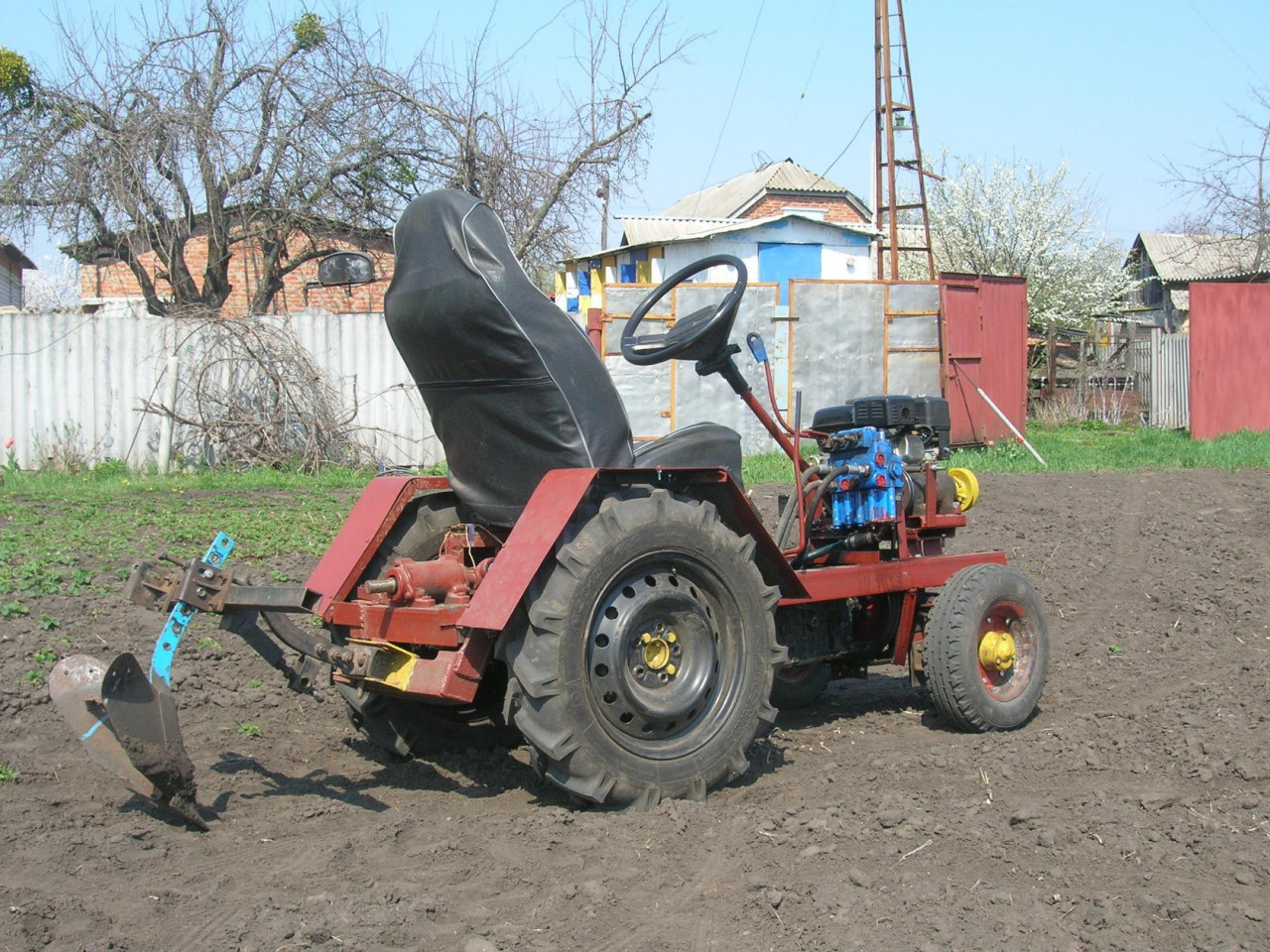 Тракторы и сельхозтехника Самодельная модель