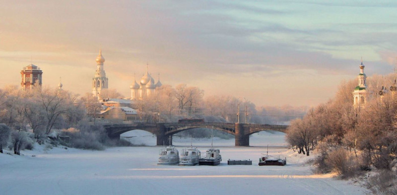Зимняя Вологда, Россия, Москва, 2024-01-26
