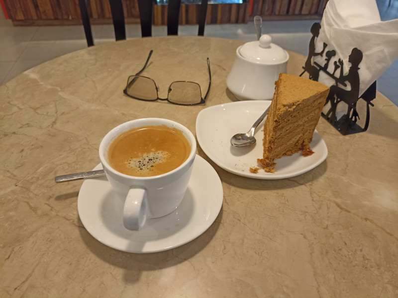 Жуть и кофе.