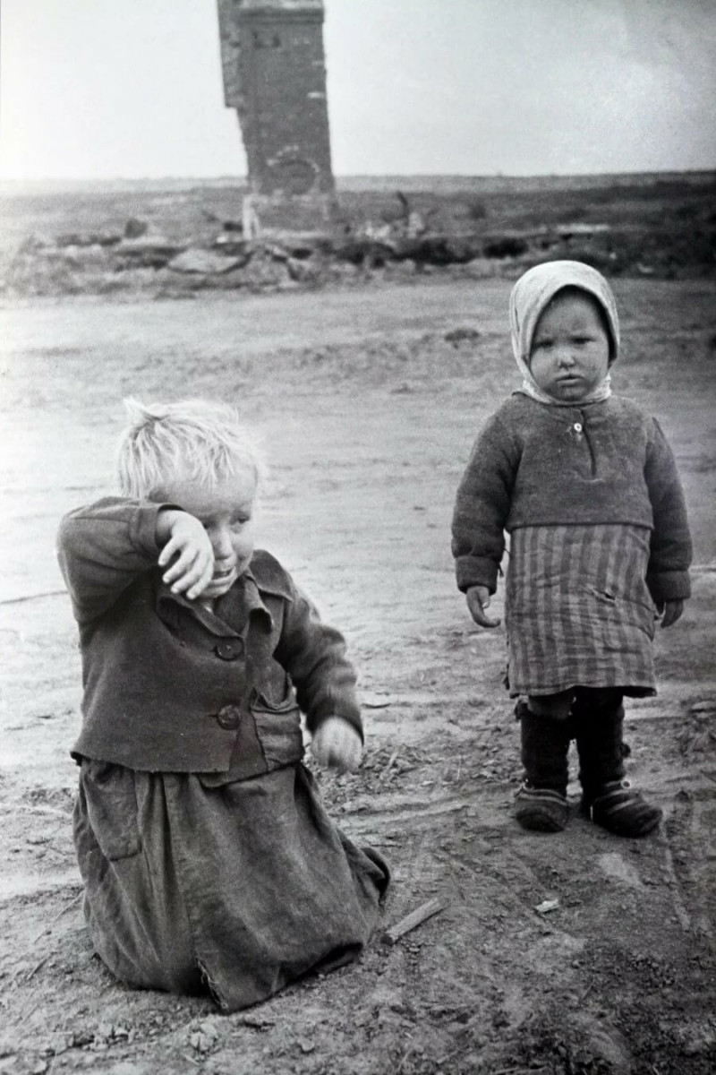 Фото детей в войну