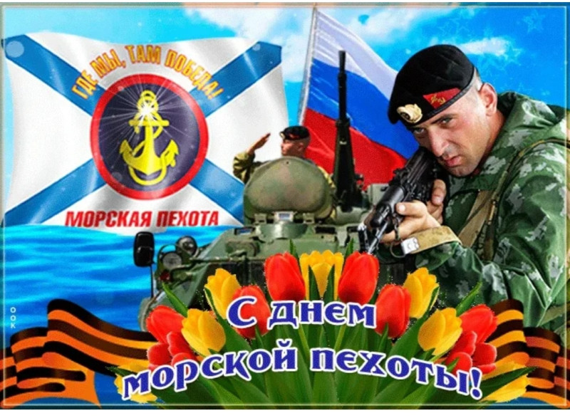 С Днем Морской пехоты!