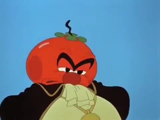 Сеньор помидор из чиполлино фото