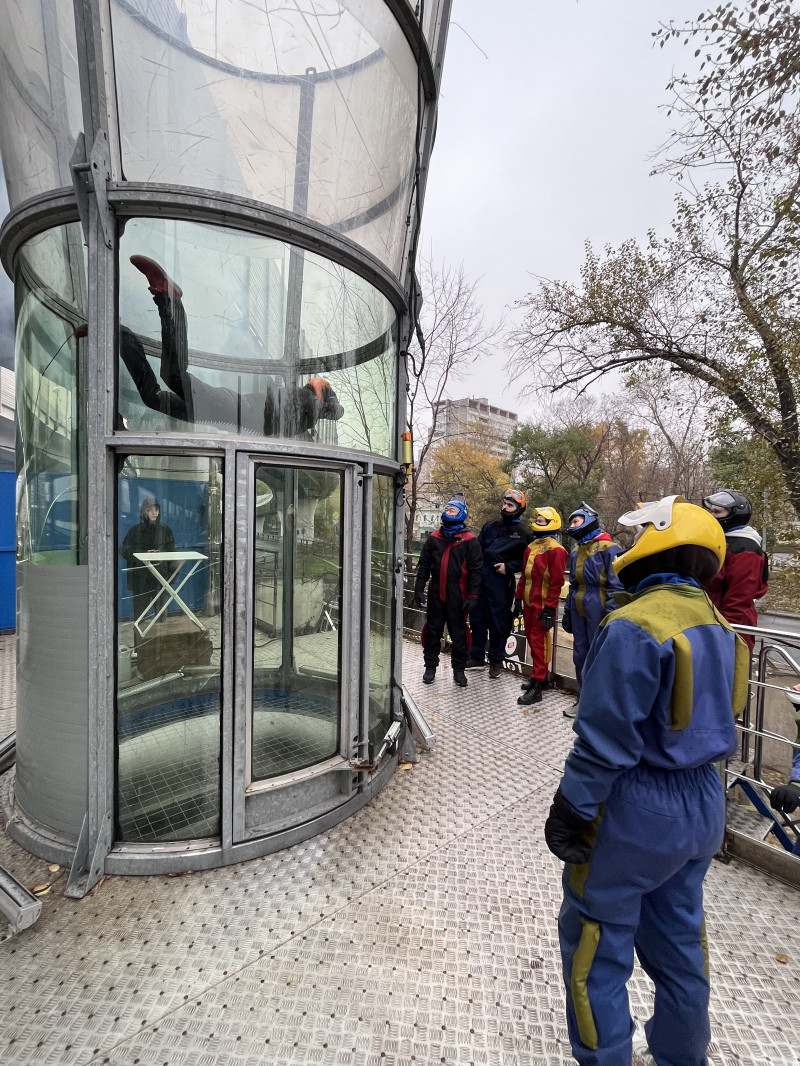 Отчёт «Полёт в аэротрубе»