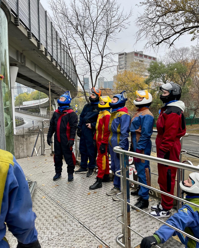 Отчёт «Полёт в аэротрубе»