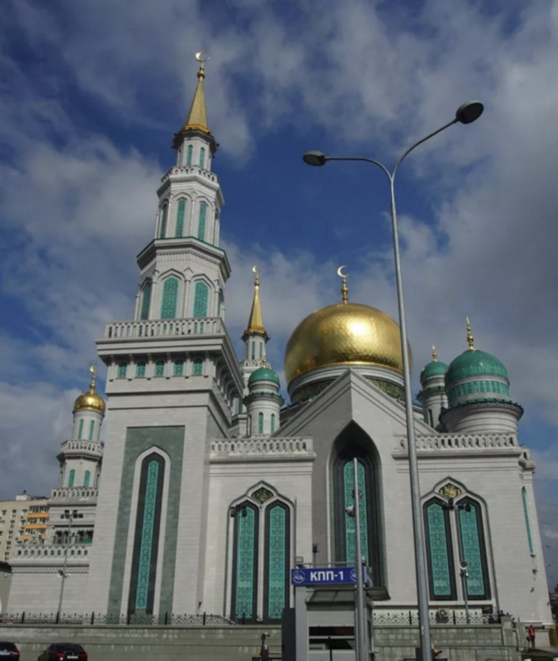 Экскурсия в Соборную мечеть, Россия, Москва, 2022-03-27