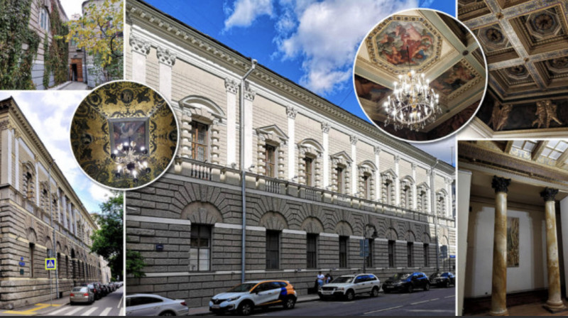 Экскурсия в палаццо Тарасова на Спиридоновке, Россия, Москва, 2023-02-16