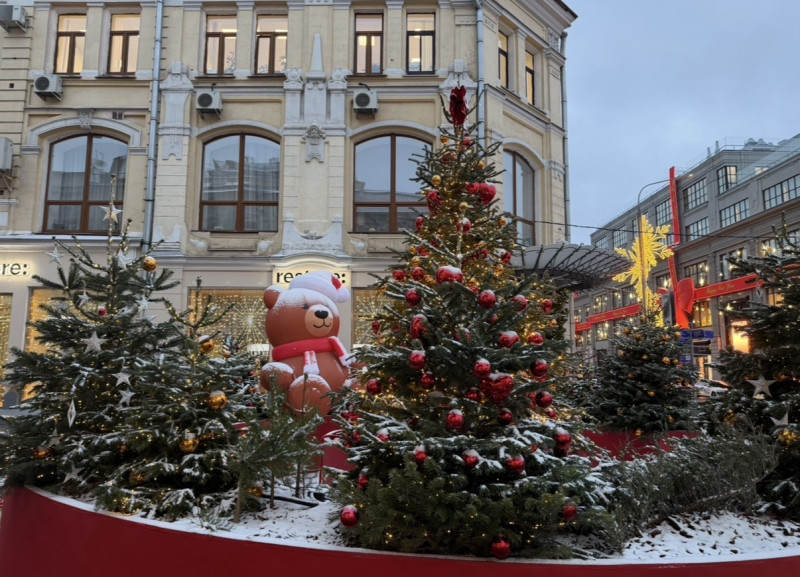 Москва предснежная