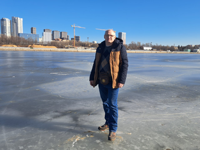Обожаю гулять по льду