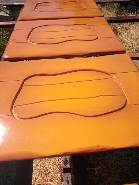 Фасады на кухонный шкаф,проба пера,из сосны но 2й год полет норм