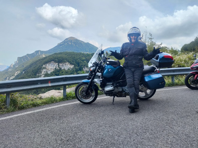 in giro in moto tra montagna Venete e Trentine