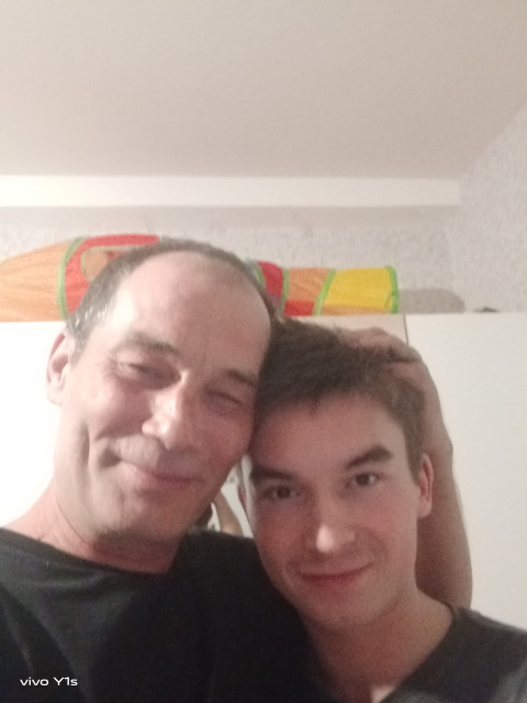 Мой старший Роман Ринатович!