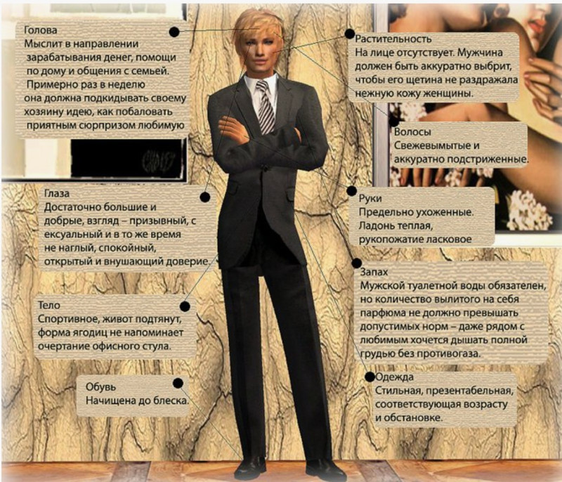 3 варианта идеального мужика