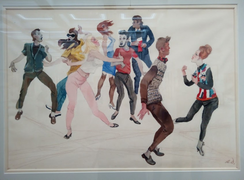 Выставка А.Дейнеки в Третьяковке.