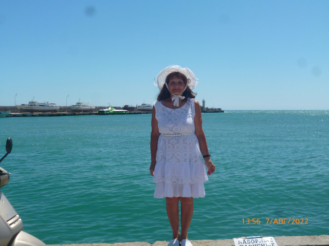 В любимой Ялте,на набережной.