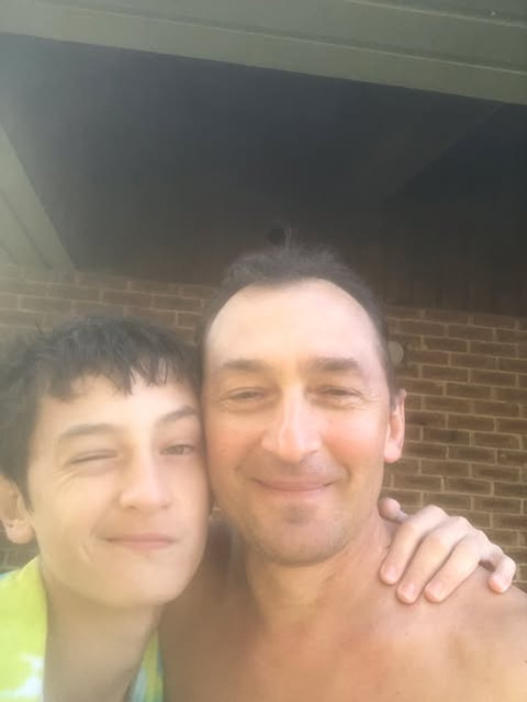 Я и мой сын Паша.