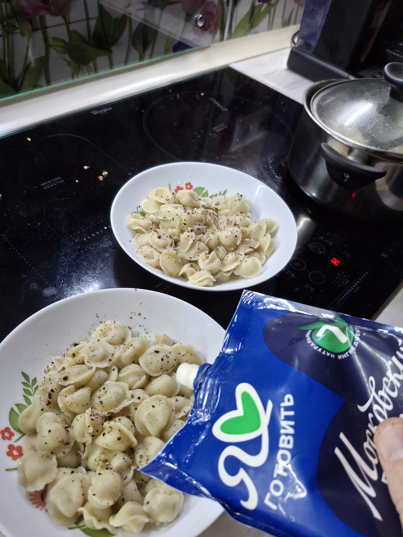 Пельмени любимой даме