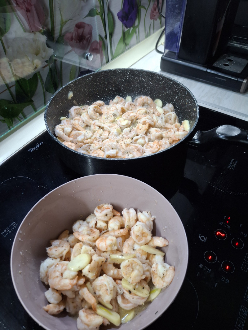 Креветки любимой даме