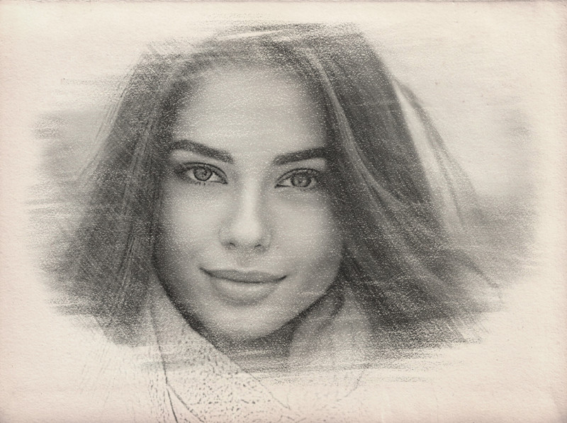 Фото в рисунок карандашом