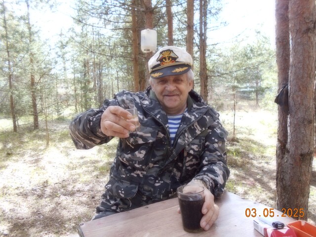 Вячеслав Чигирь, Россия, Кировск, 70 лет. цели серьезные ищу 2 половинку в двоем веселей....  Анкета 855748. 