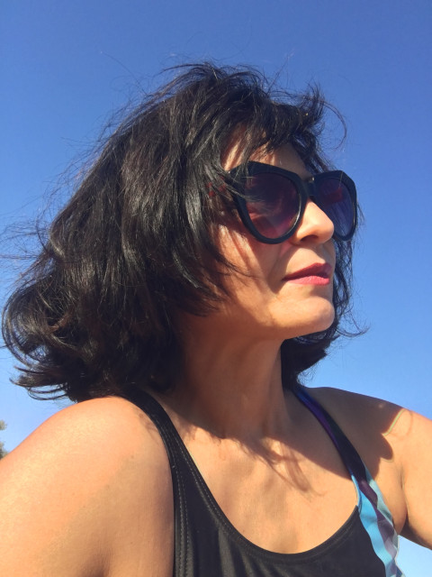 Море отражает небо.
Ищу своё солнце 🌞