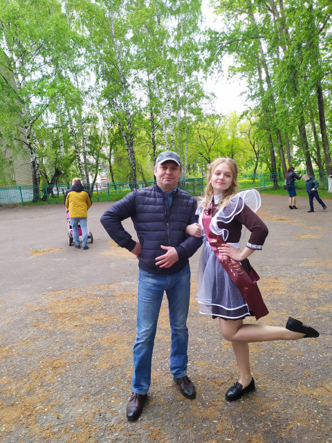 Выпускной у дочки 2022 год