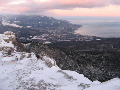 6 января, ай-петри