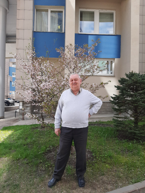 Во дворе центра Алмазова