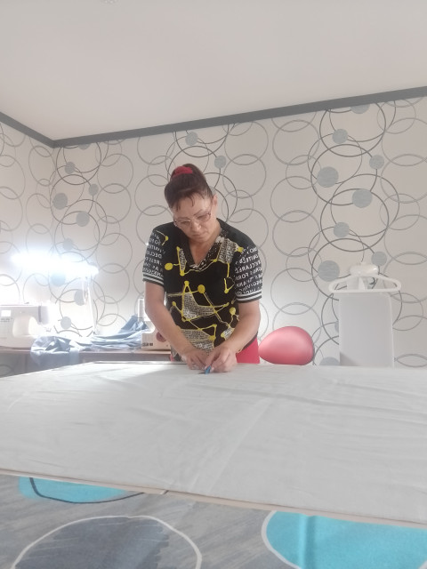 Люблю кроить и шить.