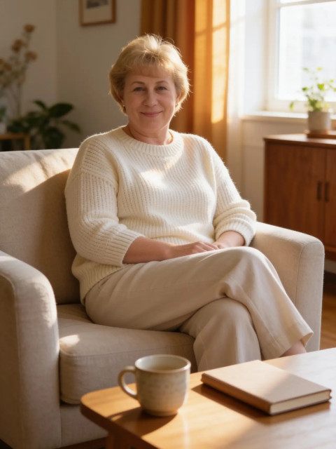 Елена, Владимир, 47 лет, 2 ребенка. Вдова. Свой дом, ищу спутника и помощника